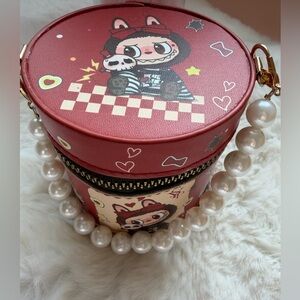 New Labubu Mini Cosmetic Bag with 20 Pieces